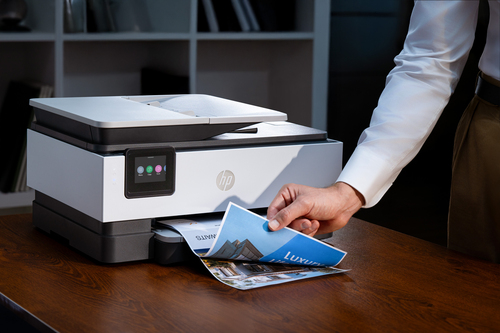 HP OfficeJet Pro Draadloos Kleur Printer, Instant Ink; Dubbelzijdig printen