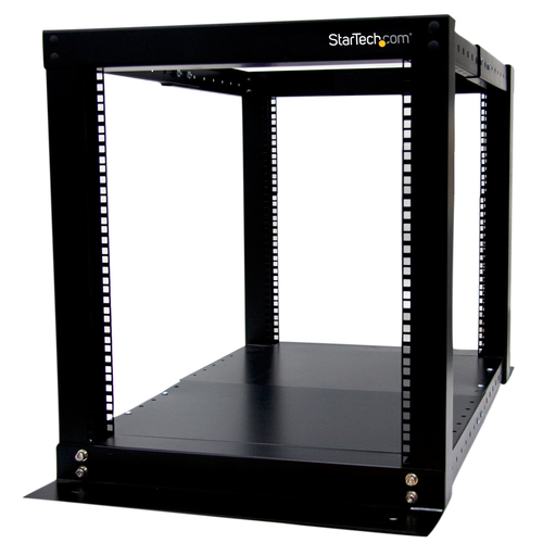StarTech.com 12U Adjustable 4 Post Server Equipment Open Frame Rack Cabinet – image 5
