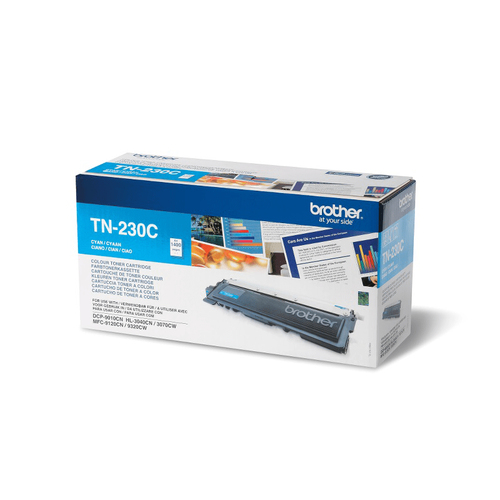 Original Brother TN230C Cyan Toner Cartridge - image 2