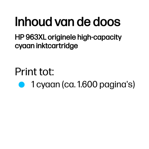 HP 963XL Patrone Cyan – Foto 3 von 11