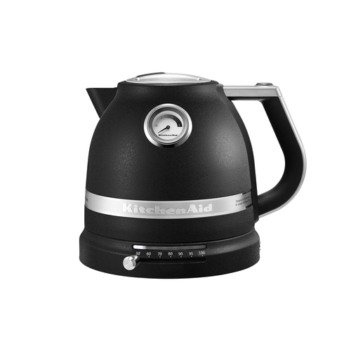 KitchenAid Artisan Cast Iron Black 1.5L Kettle - image 1