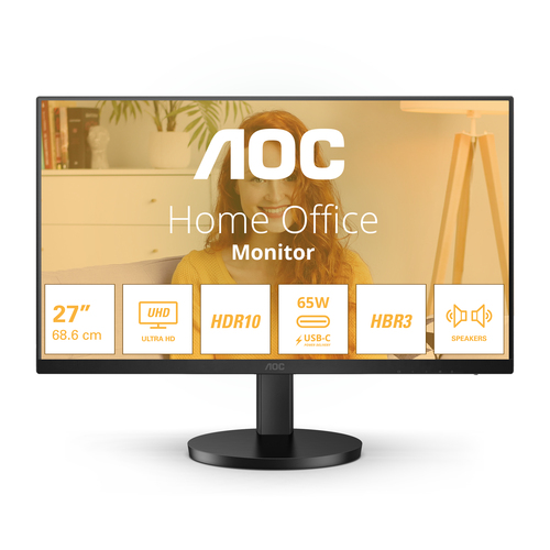 AOC U27B3CF ledmonitor, afbeelding 2