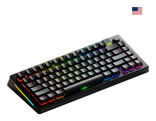 Glorious GMMK 3 PRO 75% Prebuilt Wireless Black gaming toetsenbord