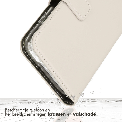 Selencia Echt Lederen Bookcase Samsung Galaxy A36 - Greige, afbeelding 5
