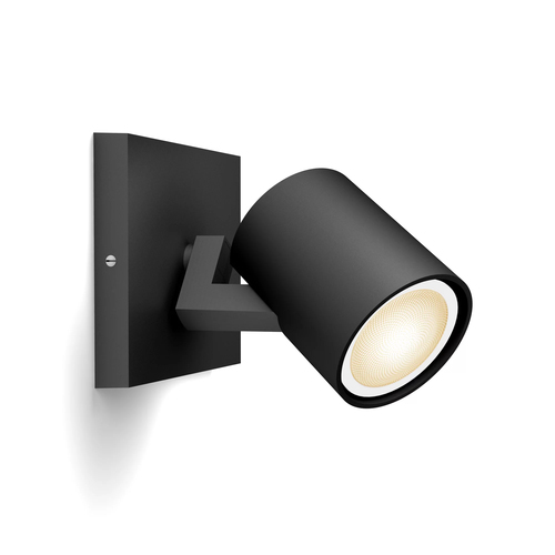 Philips Hue Runner opbouwspot White Ambiance - 1 Spots - Zwart