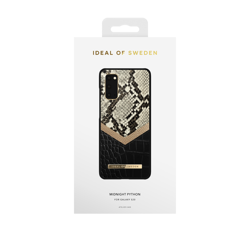 iDeal of Sweden Atelier Case GALAXY S20 Midnight Python