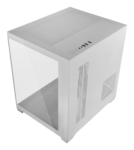 Mars Gaming MC-VIEW2W Mini Tower White – image 1