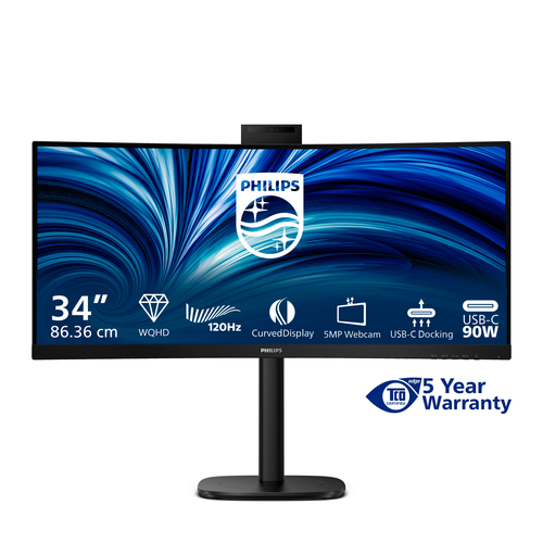 Philips 34B2U3600CH ledmonitor, afbeelding 3