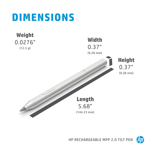 HP Active RECHBL Tilt Pen MPP 2 Nightfall Black – image 4
