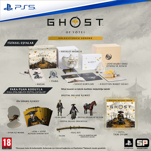 Sony Interactive Entertainment Ghost of Yōtei (Collector’s Edition) Коллекционный Мультиязычный PlayStation 5