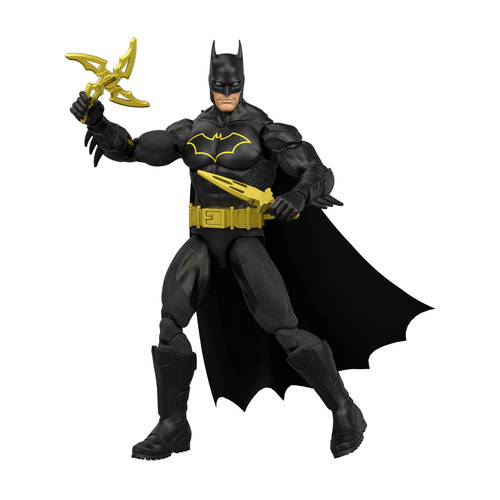Mattel Figura de acción de Batman con traje de sigilo de la serie 2 de DC Premier de 16,5 cm, 22 articulaciones y capa