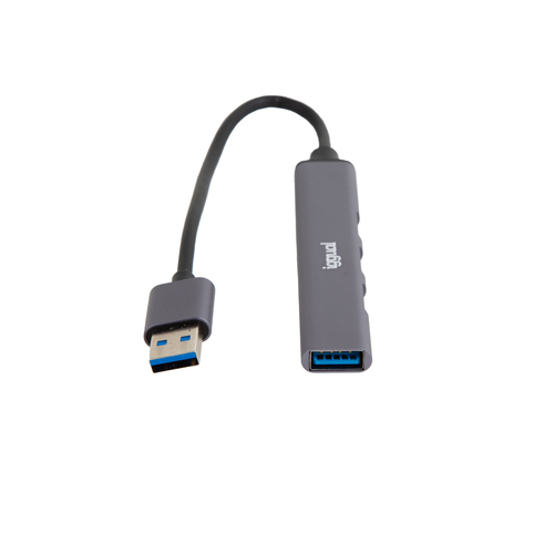 iggual IGG318454 interface hub USB 3.2 Gen 1 (3.1 Gen 1) Type-A 5000 Mbit/s Grey – image 3