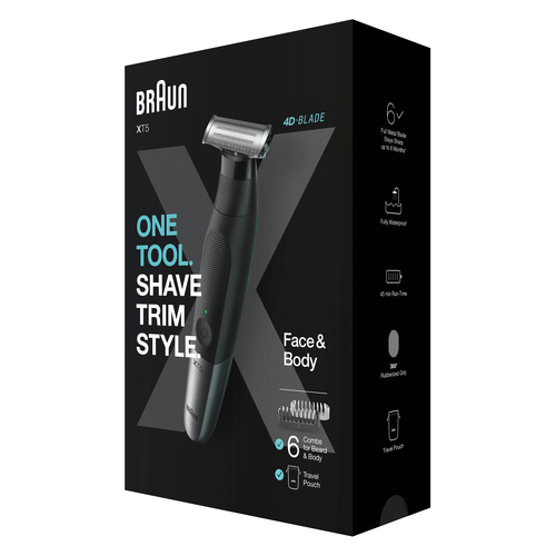 Braun Series X 81753428 men's shaver Foil shaver Trimmer Black, Grey – image 7