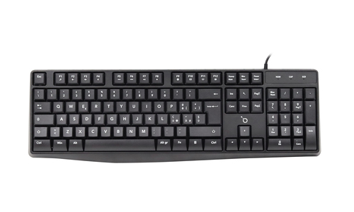 IOPLEE TFC801U keyboard Universal USB QWERTY Black