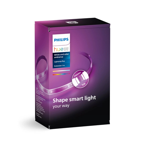 Philips Hue Lightstrip Extension V4 1m - White & Colour Ambiance Smart LED, Bluetooth, Alexa, Google Assistant & HomeKit Compatible, New - image 4