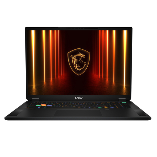 MSI Stealth 18 HX AI A2XWJG-035US ноутбук Intel Core Ultra 9 275HX 45,7 cm (18") UHD+ 64 GB DDR5-SDRAM 2 TB Твердотельный накопитель (SSD) NVIDIA GeForce RTX 5090 Wi-Fi 7 (802.11be) Windows 11 Pro Черный