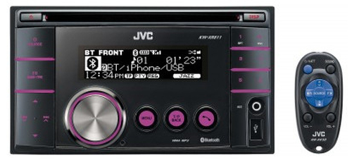 JVC KW-XR811 car media receiver Black