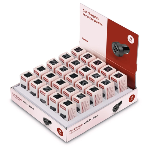 Hama 00201950 зарядное устройство для мобильных устройств Смартфон, Планшет Черный, Cherry colour, Серый Прикуриватель Авто