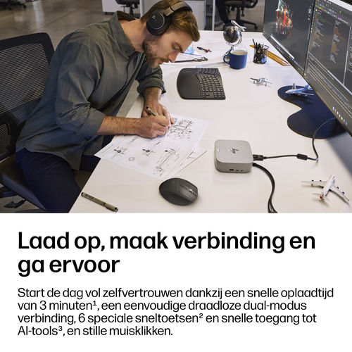 HP 780M Ultra-Fast Scroll Draadloze Muis – Foto 9 van 10