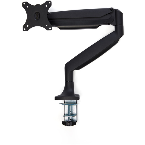 StarTech.com Desk Mount Monitor Arm, Heavy Duty Ergonomic VESA Monitor Arm, Single Display up to 9kg, Full Motion, Height Adjustable, Articulating, Aluminum, C-Clamp/Grommet, Black - Small Footprint Design (ARMPIVOTHDB) Monteringssæt LCD display 13.1-32 – billede 6