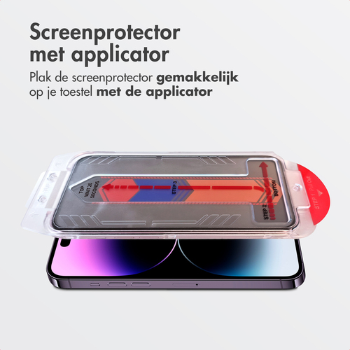 Accezz Gehard Glas Privacy SH00089403 - Screenprotector + Applicator, afbeelding 3