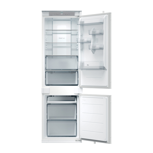 Hoover HONBQT3518EK Integrated Smart 70/30 Fridge Freezer - Sliding Hinge, White - image 2