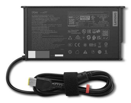 Lenovo 4X21U26039 adaptador e inversor de corriente Exterior 170 W Negro