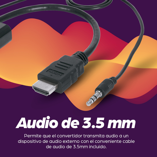 Convertidor  HDMI a VGA MANHATTAN 151559