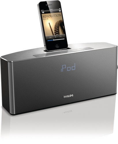 Philips docking system for iPod/ iPhone AJ7035D/37