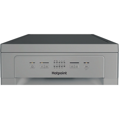 Hotpoint HP2FE10CS90SUK Slimline Dishwasher - Silver/Grey - image 5