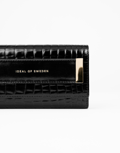 iDeal of Sweden Studio Clutch iPhone 11/XR Neo Noir Croco – image 1