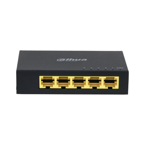 Dahua Technology Access DH-PFS3005-5GT network switch Unmanaged L2 Gigabit Ethernet (10/100/1000) Black – image 2