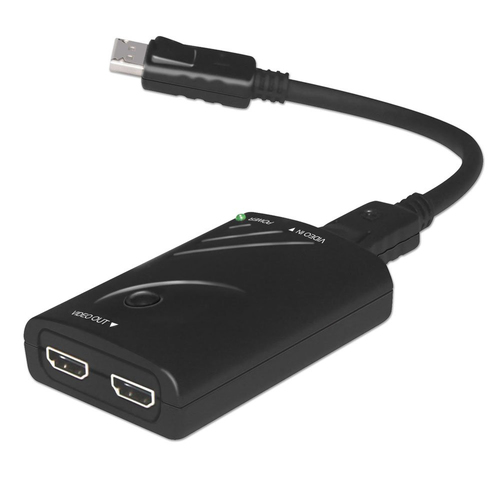 Lindy 38406 video splitter DisplayPort 2x HDMI