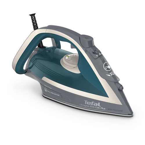 Tefal Ultragliss Anti-Calc Plus FV6842 Паровой утюг 2800 W Синий, Серебристый