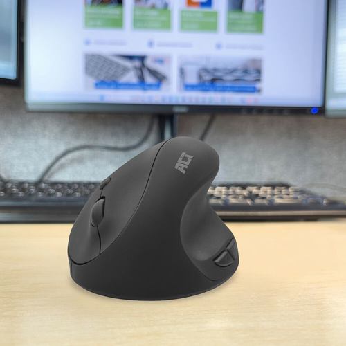 ACT Connectivity Draadloze Ergonomische Muis, afbeelding 3