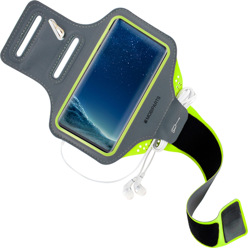 Mobiparts Comfort Fit Sport Armband Samsung Galaxy S8 Neon Green – image 4