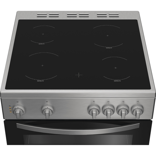 Indesit IDE6VMX cooker Freestanding cooker Electric Ceramic hob Black – image 5