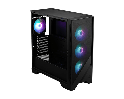 Msi Mag Forge 320R Airflow Mid Tower Tempered Glass Atx Gaming PC Case - Black - image 2
