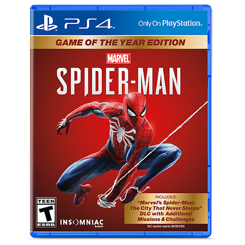 Sony Interactive Entertainment Marvel's Spider-Man Game of the Year Edition PlayStation 4