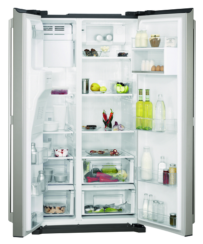 AEG S76090XNS1 side-by-side refrigerator Freestanding – image 4