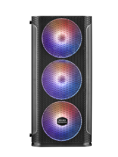 Mars Gaming MCEX computer case Tower Black – image 3