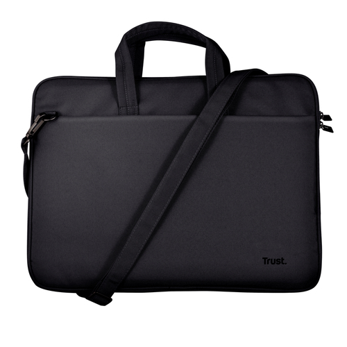 Trust Bologna 35,6 cm (14 ) Tas met bovensluiting Zwart, afbeelding 2