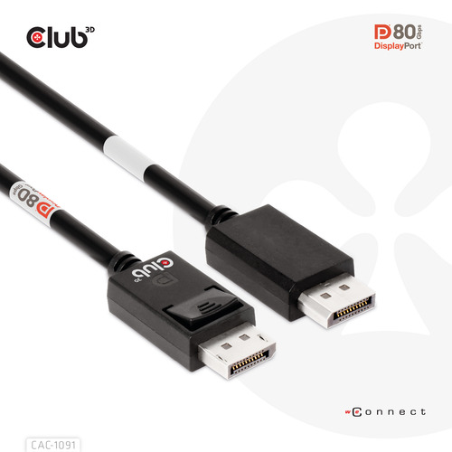 Club 3D - DisplayPort cable - DisplayPort to DisplayPort - 12 m – Foto 7 von 9