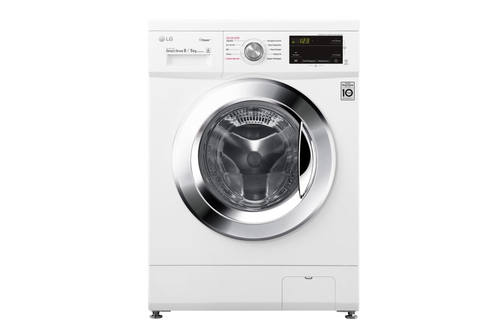 LG F4J3TG5WD washer dryer Freestanding Front-load White