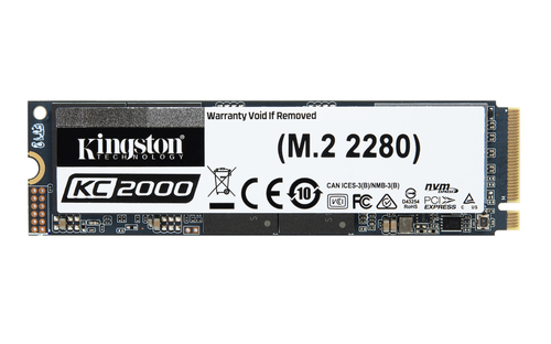 Kingston Technology KC2000 250 GB M.2 PCI Express 3.0 NVMe 3D TLC – image 1