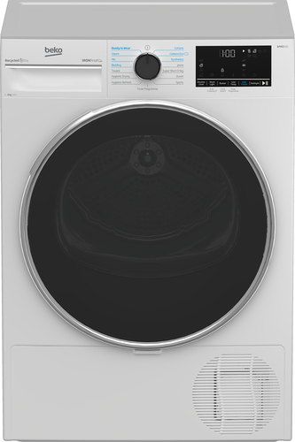 Beko B5T4823IW 8kg Heat Pump Tumble Dryer with IronFinish™