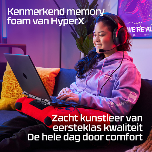 HyperX Cloud III Wired Gaming Headset - Zwart/Rood (PC, PS5, Xbox Series X/S) – Foto 6 van 11