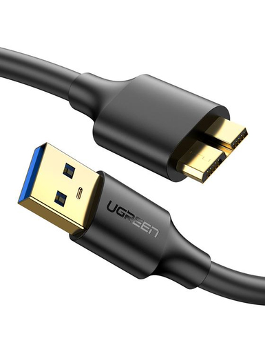Ugreen 10841 USB-A to Micro USB-B 1m Sort