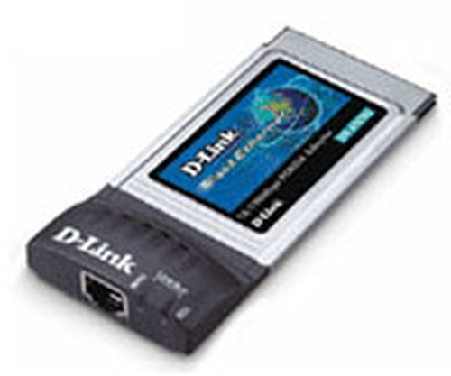 D-Link Systems D-Link 10/100 Enet PCMCIA 16-bit Card w/Direct Port