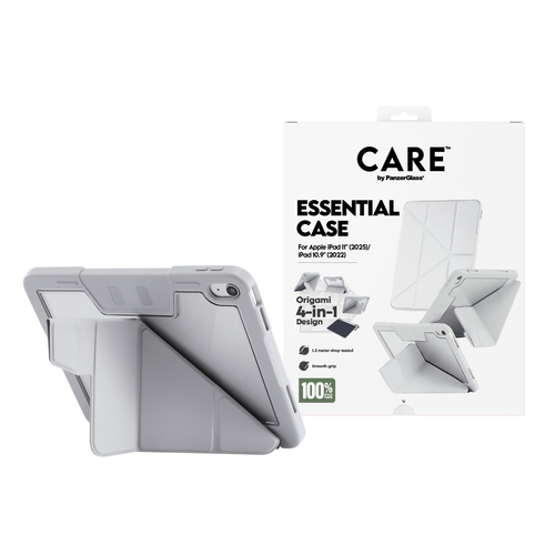 PanzerGlass CARE™ by PanzerGlass®™ by PanzerGlass Essential Case Light Grey iPad 11" (2025) | iPad 10.9'' (2022) – image 2